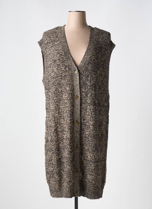 Vestă fără mâneci negru ZHENZI femeie