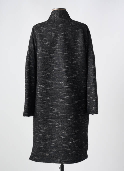 Palton lung negru KAKIE femeie