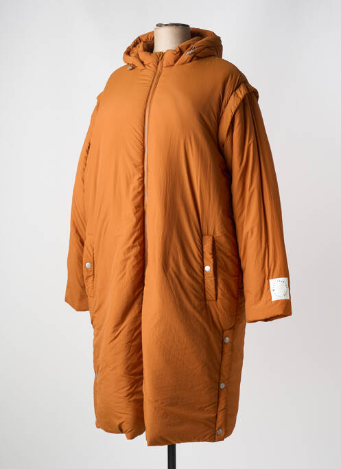 Geacă matlasată portocaliu ZHENZI femeie