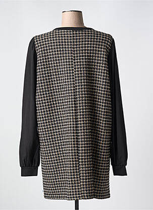 Jachete casual guler rotund negru ZHENZI femeie