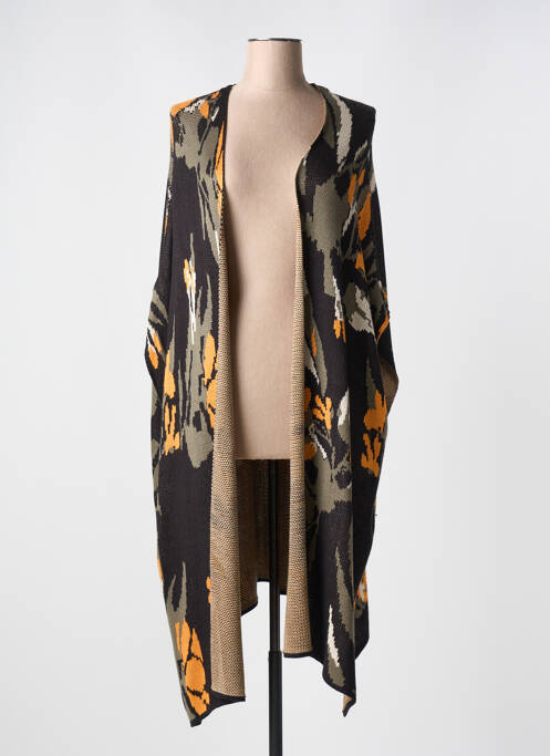 Poncho negru ZHENZI femeie