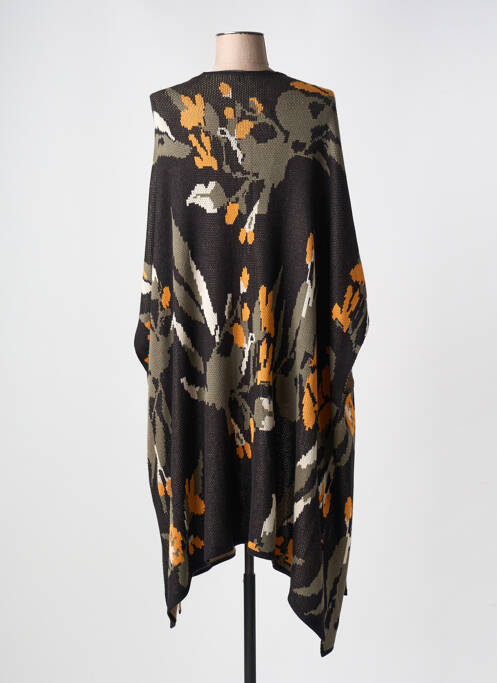 Poncho negru ZHENZI femeie