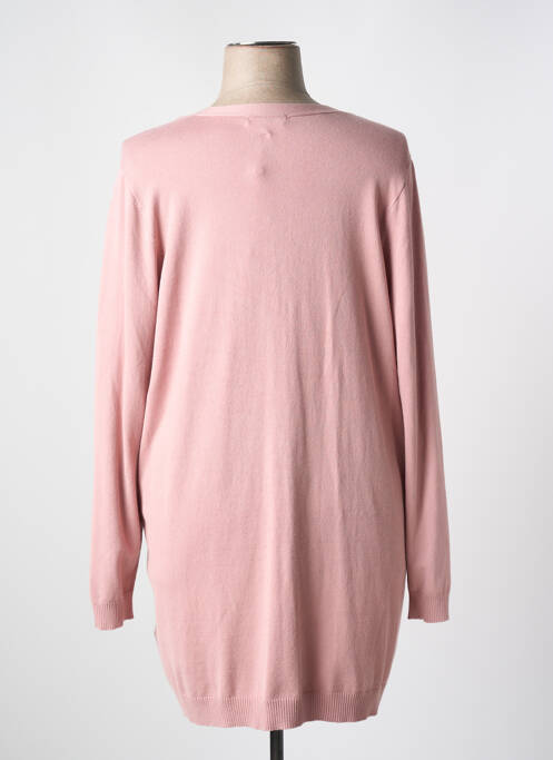 Vestă cu mâneci lungi roz ZHENZI femeie