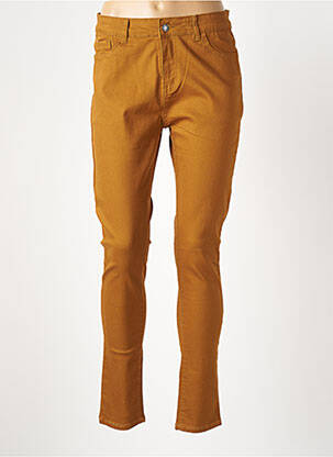 Pantalon slim buzunare maro CHRISTY femeie