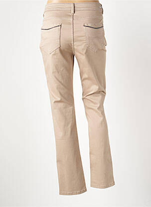 Pantalon slim buzunare bej DIANE LAURY femeie
