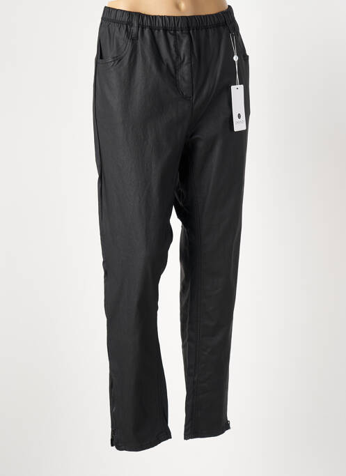 Pantalon drept negru ZHENZI femeie
