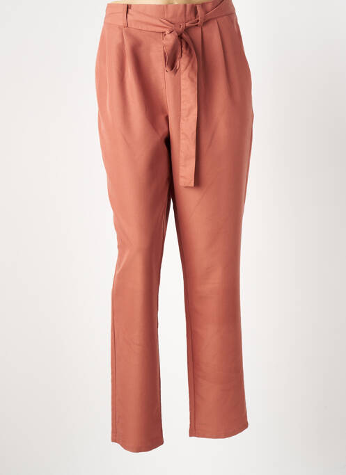 Pantalon drept portocaliu DIANE LAURY femeie