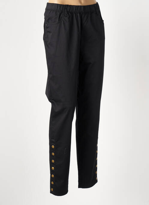 Pantalon slim negru ZHENZI femeie