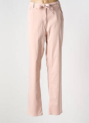 Pantalon drept roz DIANE LAURY femeie
