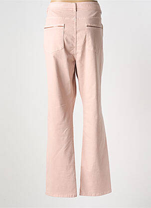 Pantalon drept elasticitate mărime normală roz DIANE LAURY femeie