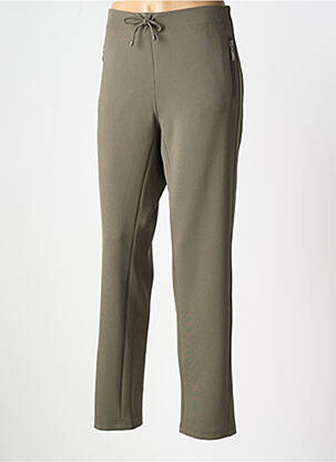 Pantalon slim elasticitate mărime normală verde BARBARA LEBEK femeie