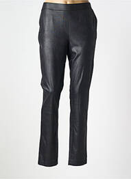Jegging țesătură suedină mărime normală negru DIANE LAURY femme