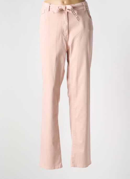 Pantalon drept roz DIANE LAURY femeie