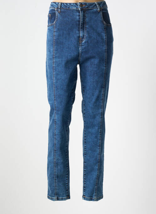 Blugi cu croială slim albastru SPG WOMAN femeie