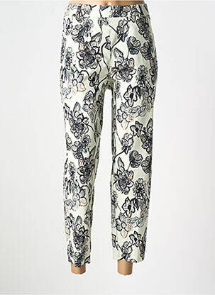 Pantalon 7/8 bej ADELINA BY SCHEITER femeie