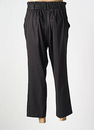 Pantalon 7/8 elasticitate mărime normală negru ZHENZI femeie