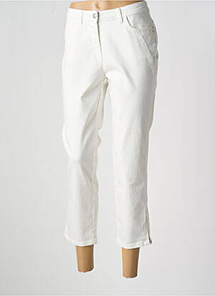Pantalon 7/8 alb BARBARA LEBEK femeie