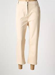 Pantalon 7/8 elasticitate mărime normală bej DIANE LAURY femme