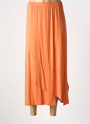 Fustă lungă portocaliu G!OZE femeie