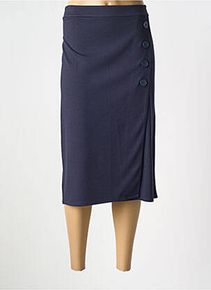 Fustă midi albastru BARBARA LEBEK femeie