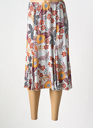 Fustă midi portocaliu TELMAIL femeie