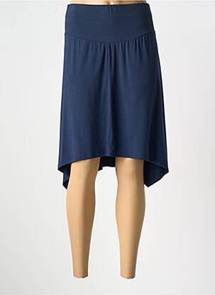 Fustă midi albastru ZHENZI femeie