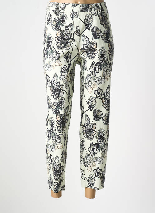 Pantalon 7/8 bej ADELINA BY SCHEITER femeie