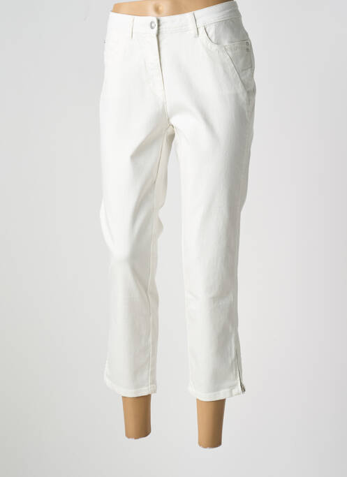 Pantalon 7/8 alb BARBARA LEBEK femeie