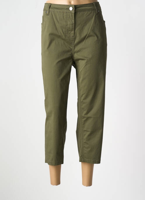 Pantalon 7/8 verde ZHENZI femeie