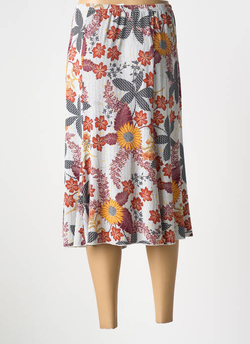 Fustă midi portocaliu TELMAIL femeie