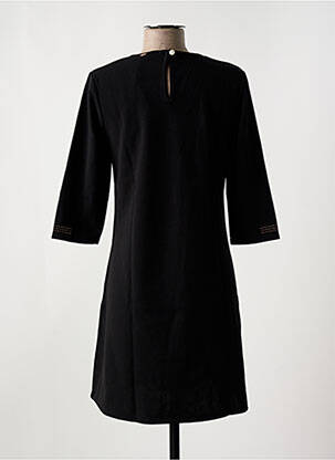 Rochie scurtă mâneci 3/4 mâneci 3/4 negru LE BOUDOIR D'EDOUARD femeie