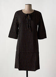 Rochie midi mâneci 3/4 mâneci 3/4 negru LE BOUDOIR D'EDOUARD femme
