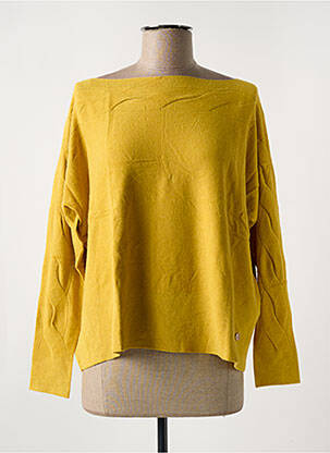 Pulover galben LE BOUDOIR D'EDOUARD femeie