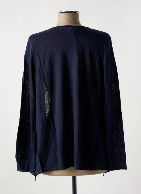Vestă cu mâneci lungi albastru LE BOUDOIR D'EDOUARD femeie