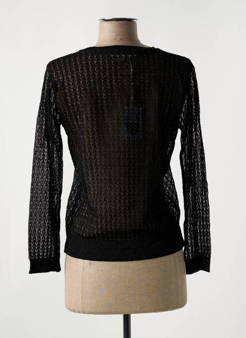 Vestă cu mâneci lungi negru LE BOUDOIR D'EDOUARD femeie