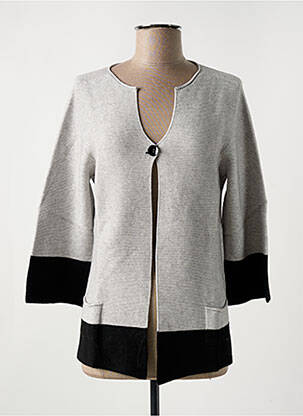 Vestă cu mâneci lungi gri LE BOUDOIR D'EDOUARD femeie