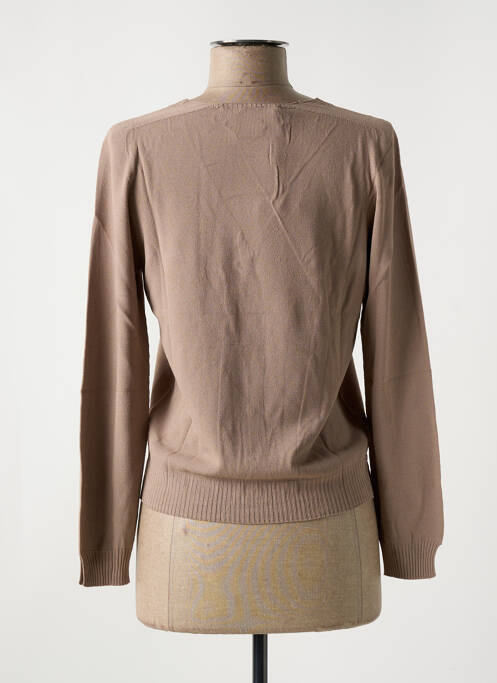 Vestă cu mâneci lungi maro LE BOUDOIR D'EDOUARD femeie