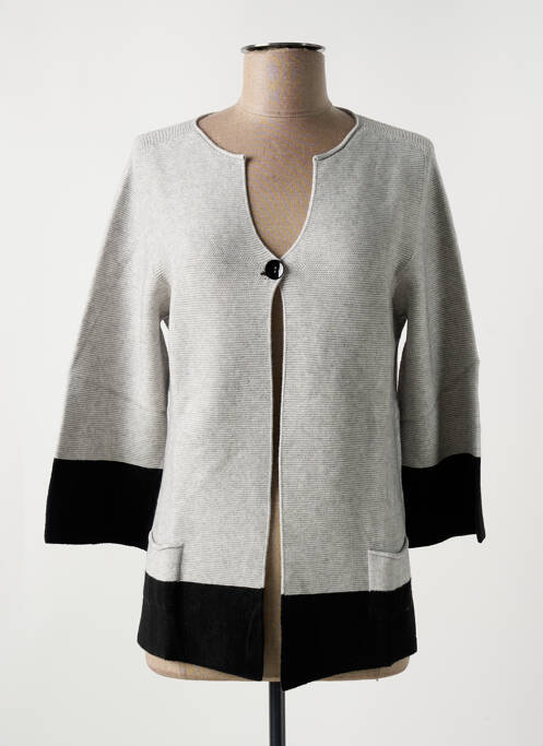 Vestă cu mâneci lungi gri LE BOUDOIR D'EDOUARD femeie