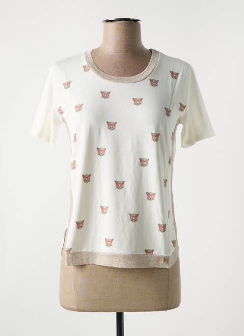 Tricou bej LE BOUDOIR D'EDOUARD femeie
