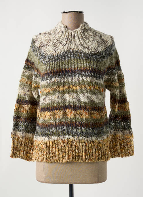 Pulover bej LE BOUDOIR D'EDOUARD femeie