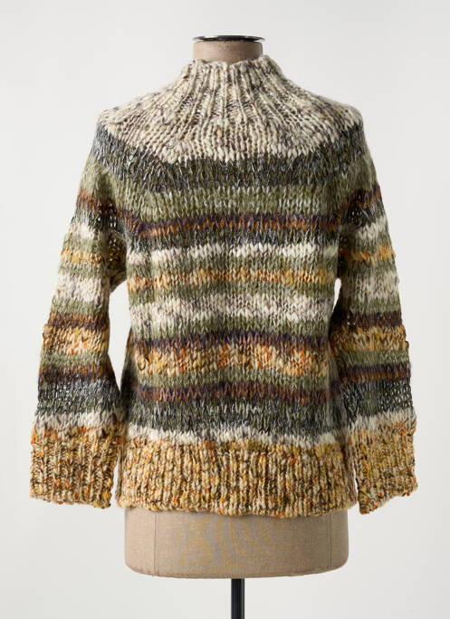 Pulover bej LE BOUDOIR D'EDOUARD femeie