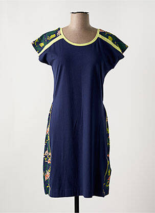 Rochie midi albastru REBELLE femeie