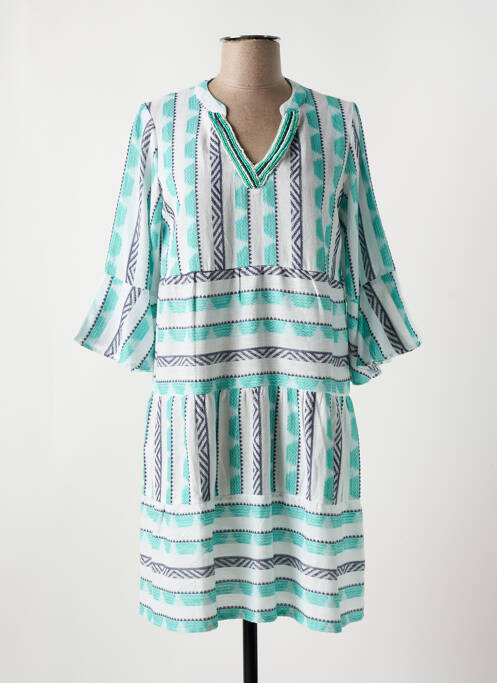 Rochie scurtă albastru SENORETTA femeie