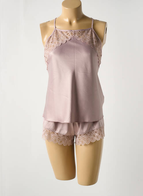 Pijamale scurte violet LINGADORE femeie