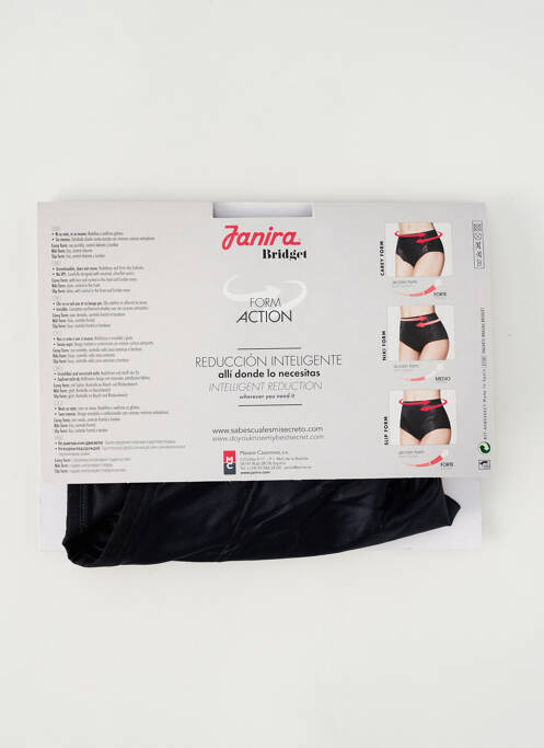 Chilot cu talie înaltă negru JANIRA femeie