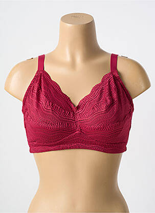 Sutien fără armatură bralete roșu COSABELLA femeie