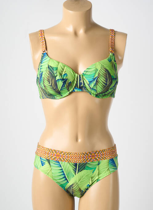 Costum de baie din două piese verde ANITA femeie