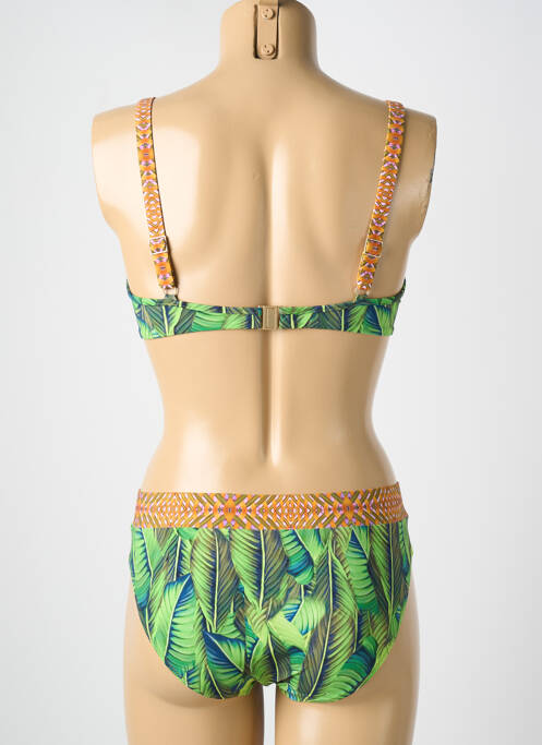 Costum de baie din două piese verde ANITA femeie