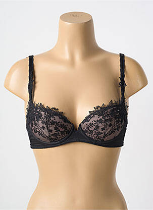 Sutien țesătură dantelă top sutien modelat negru WACOAL femeie