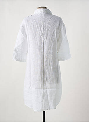 Rochie midi mâneci 3/4 mâneci 3/4 alb LE BOUDOIR D'EDOUARD femeie